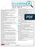 CH 13 Magnetic Fields of Electric Current DPP - 01