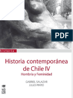 Clase 13 Salazar Pinto Historia Contemporanea de Chile IV Hombria