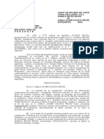 DEMANDA NULIDAD DE JUICIO CONCLUIDO Por Actos Fraudulentos