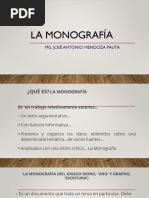 La Monografía