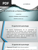 LA FAMILIAaportes de La Psicologia