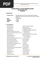 INFORME N°06 DEL RESIDENTE ADICIONAL 04 Enero 2023