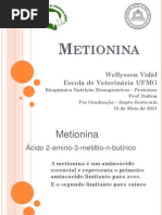 Apresentação METIONINA