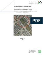 Informe Levantamiento Topográfico Caps Mexicana Obra Patio Bonito