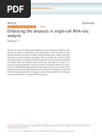 Embracing The Dropouts in ScRNA-seq Analysis