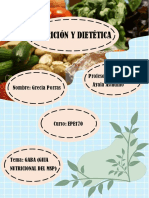 Nutrición y Dietética