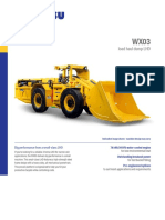 Komatsu WX03 Load Haul Dump Brochure