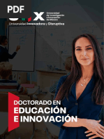 UIIX-Brochure Doctorado en Educacion e Innovacion