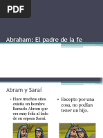 Abraham El Padre de La Fe