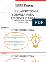 Ley de Luminotecnia