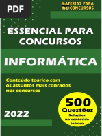 Informática Essencial para Concursos 2022