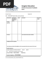 SITHCCC007 - Student Assessment v2.3 Proposed