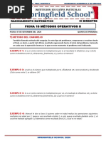 Ficha 16 - Métodos Operativos Ii - 5to de Primaria