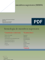 LHCL 1 y 2 Semiología de MMSS Inspección, Descripción, Reflexión