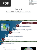 C#5 Responsabilidad Social y Ética Administrativa