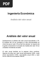 Análisis Del Valor Anual