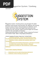 Apa Itu Suggestion System