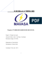 MEDICION DE MALLA A TIERRA SED, Proyecto