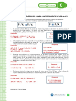 Ejercicios Con El Comportamiento de Los Gases