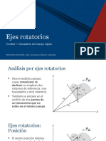 07 - MRA - Cinemática Del Cuerpo Rígido - 5 - Ejes Rotatorios