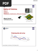 3.1 Polarización de La Luz