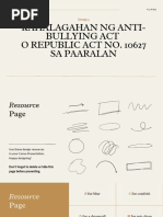 Kahalagahan NG Anti-Bullying Act o Republic Act No. 10627 Sa Paaralan