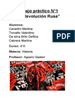 Trabajo Practico N°1 - La Revolucion Rusa