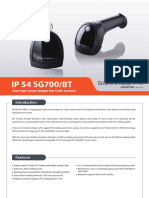 Datasheet SG700 BT