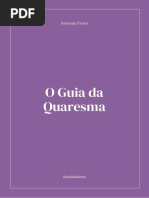 O Guia Da Quaresma ATUALIZADO