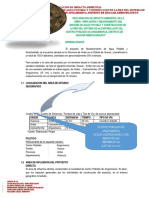 Declaracion de Impacto Ambiental de La o