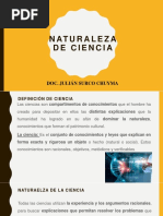 Naturaleza de La Ciencia