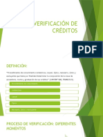 Verificación de Créditos 1