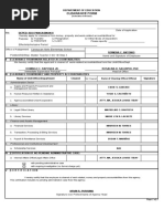 CS Form No. 7 Clearance Form 1