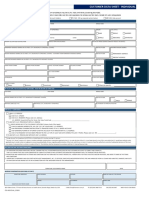 Customer Data Sheet