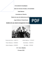 Análisis Del Caso Desde La Desaparición Forzada de Personas