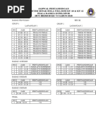 Jadwal Jam Pertandingan Ku-12