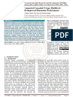 PV To Grid Connected Cascaded T Type Multilevel Inverter With Improved Harmonic Performance