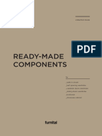 Ready Made Components Furnital Collection 2022