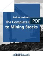 The Complete Guide To Mining Stocks