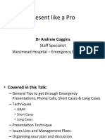 Presentation Long Case Examination Overview