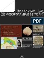 (Slide) Mesopotâmia e Egito