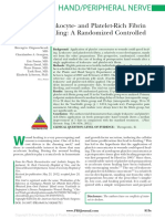 Efficacy of Leukocyte - and Platelet-Rich Fibrin in Wound Healing - A Randomized Controlled Clinical Trial