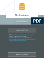 SQL Bootcamp Intro