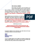 Tú y Tu Relación Con El Dinero