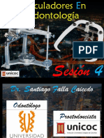 Sesion 4. Articuladores en Odontologia