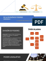 Unidad # 4 de La División de Poderes