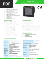 PMAC735 Profibus Power Meter Data Sheet V5.0