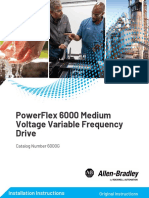 Powerflex 6000 Medium Voltage Variable Frequency Drive: Installation Instructions