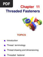 Chapter 11 Thread Fastener