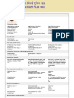 CRPF Signal Form